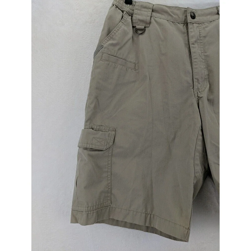 5.11 Tactical Series 73308 Cargo Shorts Mens 32 Utility Ripstop Tan